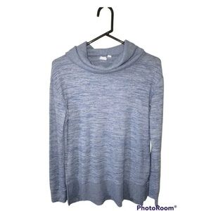 Gap Women’s Soft Spun Brushed Marled Jersey Knit Cowl Neck‎ Sweater Size XS